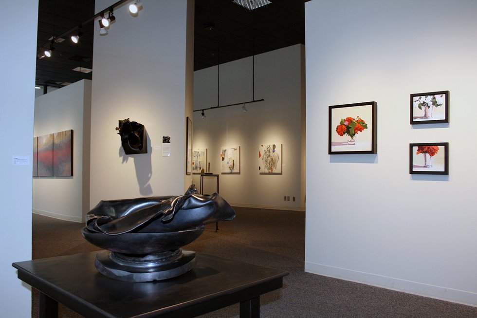 Wallace Galleries in Calgary holds an Annual Mini Christmas Group Show. (courtesy of Wallace Galleries, Calgary)