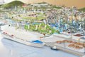 A scale model of Ōfunato City, Iwate Prefecture (photo by Tatsuya Fuji © ︎The Lost Homes Scale Model Restoration Project)