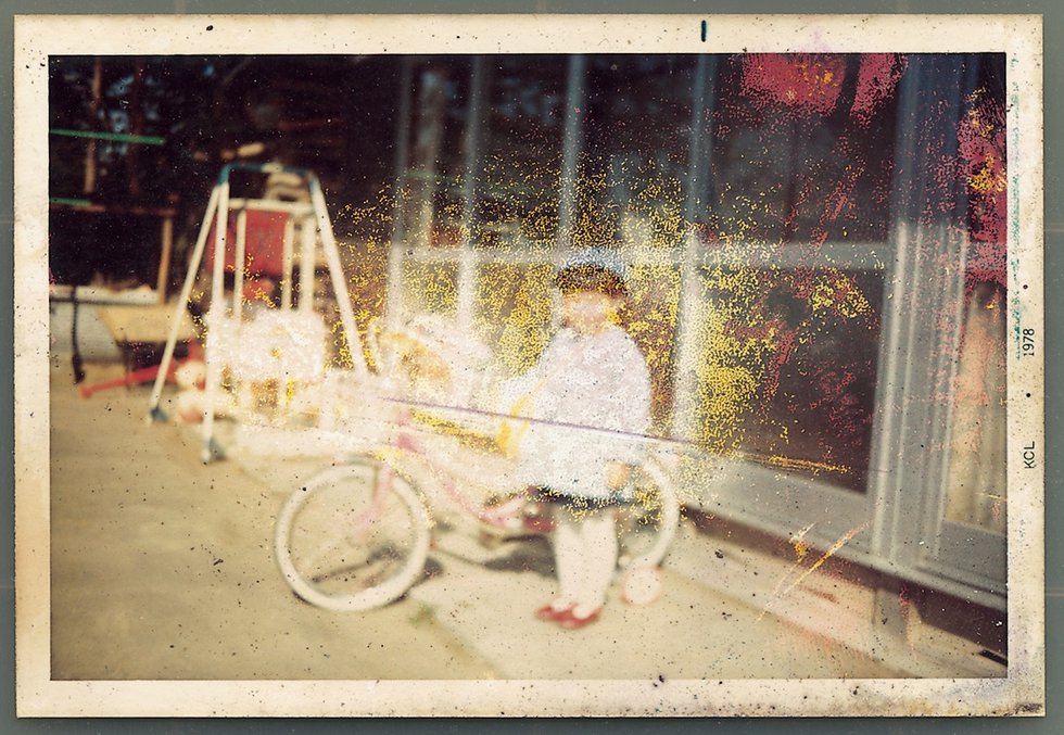 A rescued damaged photo found in Yamamoto-chōin Watari District, Miyagi Prefecture. (© Lost &amp; Found Project)