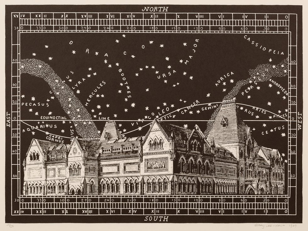 Gary Lee-Nova, "Celestial Mansion," 1969