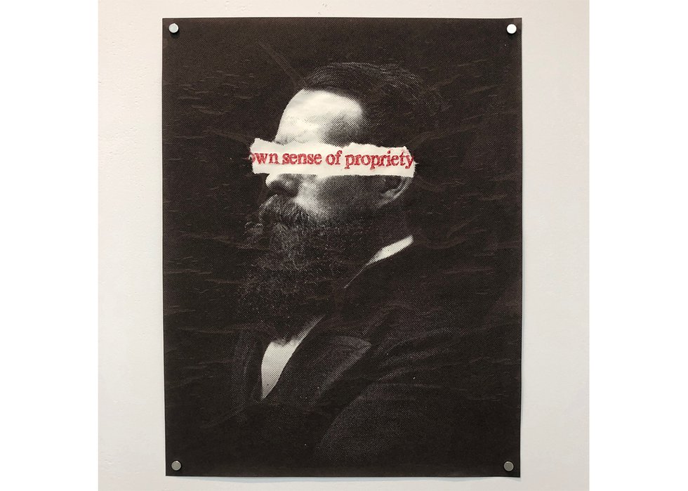 Ericka Walker, “Propriety” (diptych 2 of 2), 2015