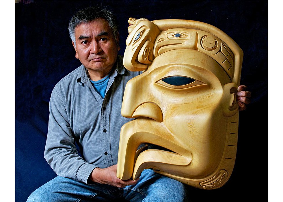 Dempsey Bob, "Eagle Sculpture," (collection of the Audian Museum, Whistler; photo by Graeme Joseph)