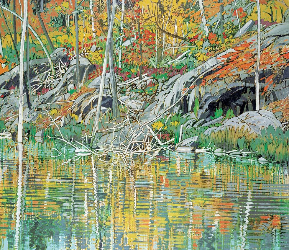 Edward William (Ted) Godwin, “Autumn's Gold,” circa 1978-84