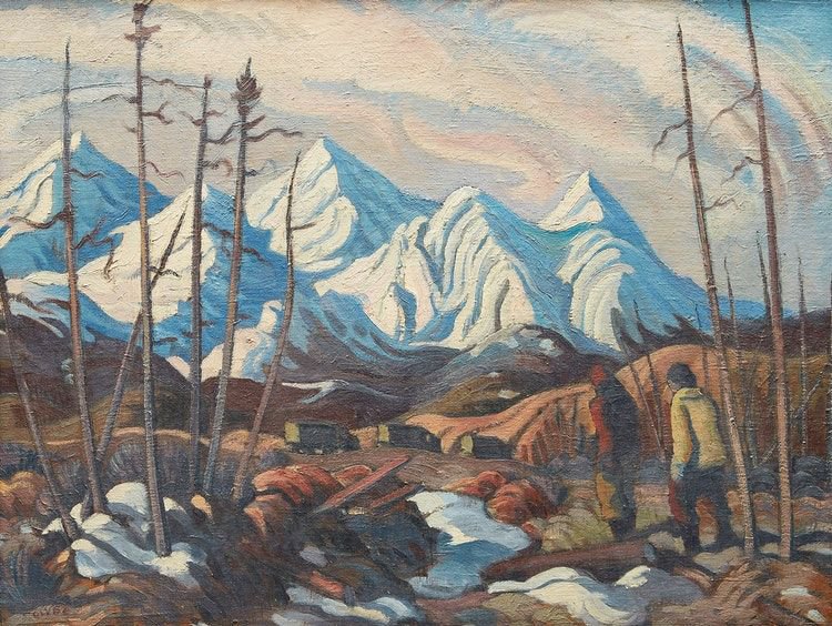 Henry George Glyde, “Alaska Highway, Northern British Columbia,”  no date