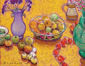 "Still Life on Yellow"