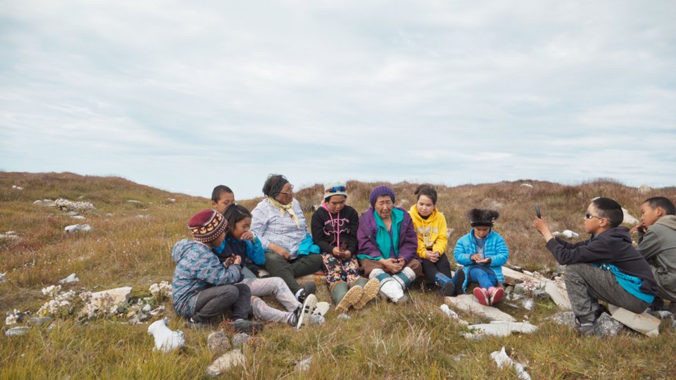 Zacharias Kunuk and Isuma Team, “My Little Corner of Canada (still detail),” 2020