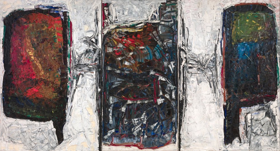 Jean Paul Riopelle, “Les masques,” 1964