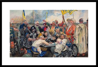 Michael Boss, "Ukrainian Kozaks send a letter to Putin," 2014