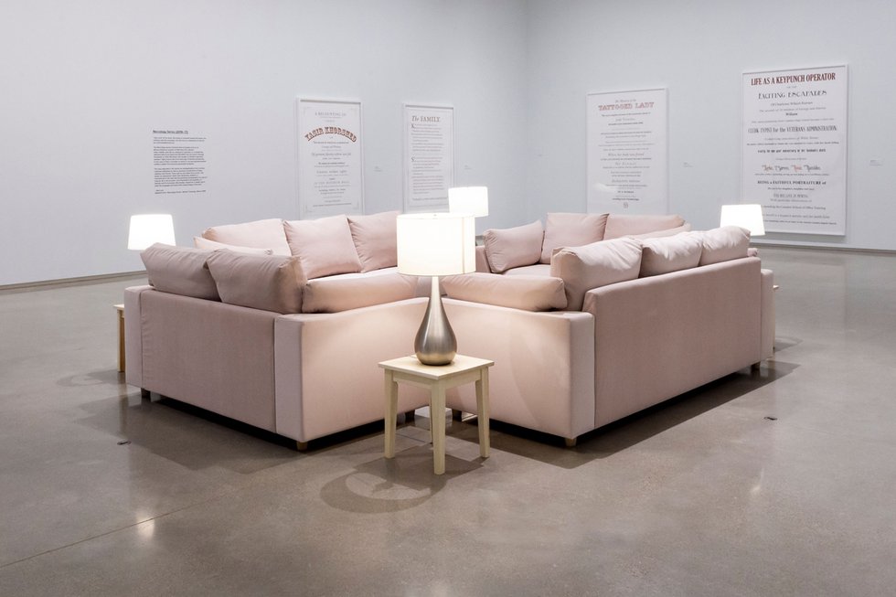 Ken Lum, “Untitled Furniture Sculpture,” 1978-present