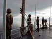 "The Watchers aboard CCGS Henry Larsen, seen enroute to the Arctic."