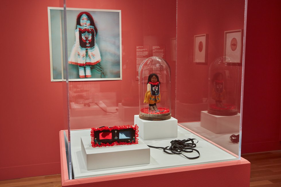 Jobena Petonoquot, "Colonial Souvenir," 2019