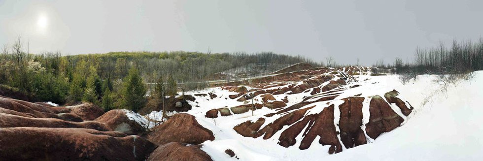 Scott McFarland, “Cheltenham Badlands, Olde Base Line Rd. Caledon”