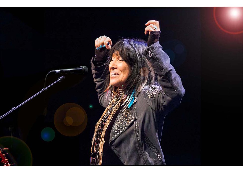 Buffy Sainte-Marie (photo by Brian Campbell)