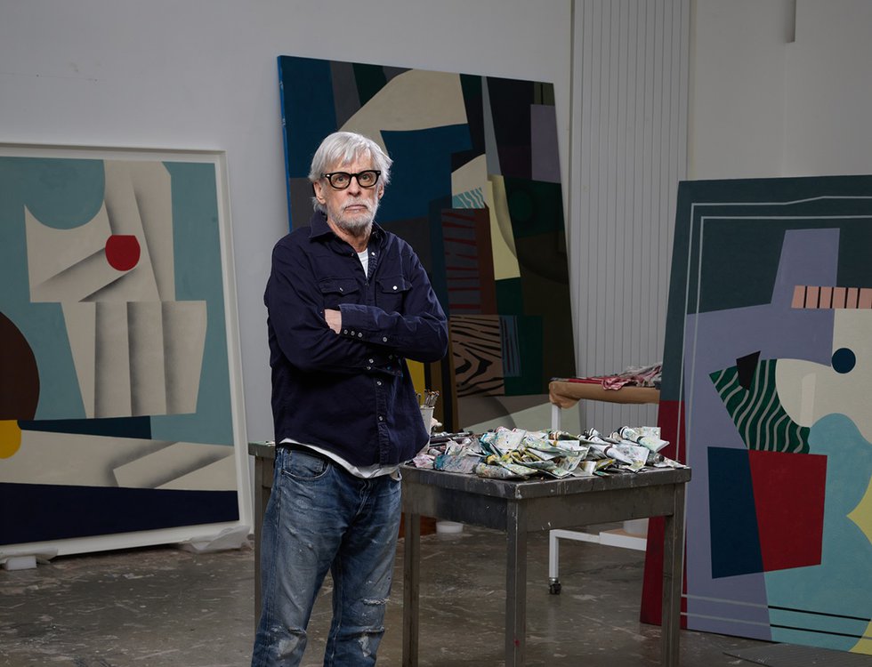 Rodney Graham in 2022. (courtesy Lisson Gallery, London, photo by Sven Boecker)