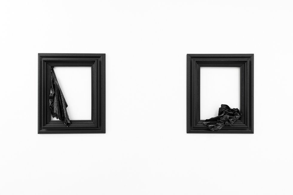 Chantal Gibson, “Black Futures I.” (left) and “Black Futures II.,” 2022