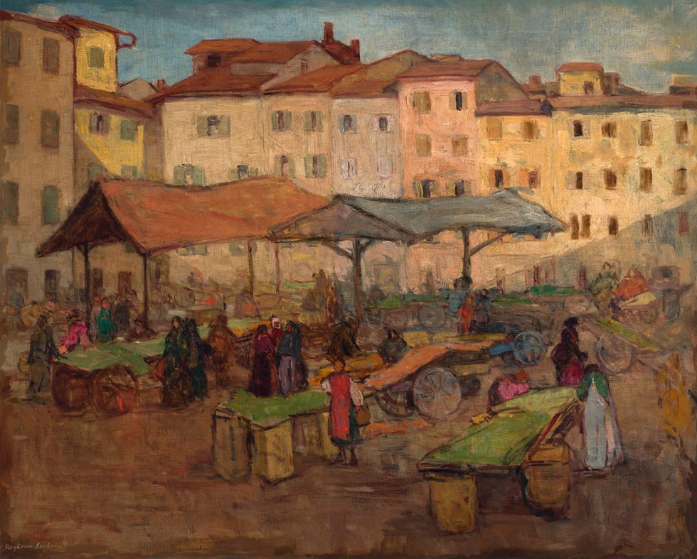 Regina Seiden, “Marketplace,” undated