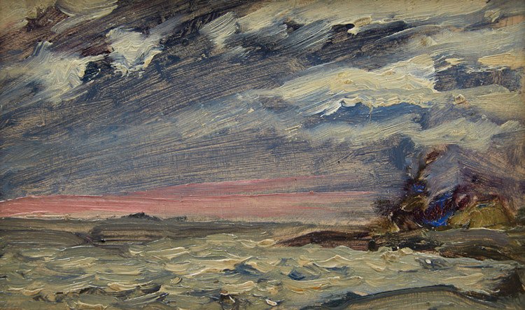 J.E.H. MacDonald, “Stormy Weather, Georgian Bay,” 1912