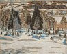 David Milne, “Young Cedars,” 1919