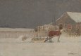 J.W. Morrice, “Neige, Canada (Snow, Canada),” circa 1905