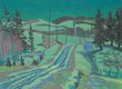 Illingworth Holey Kerr, “Foothill Road, Winter Night,” 1974