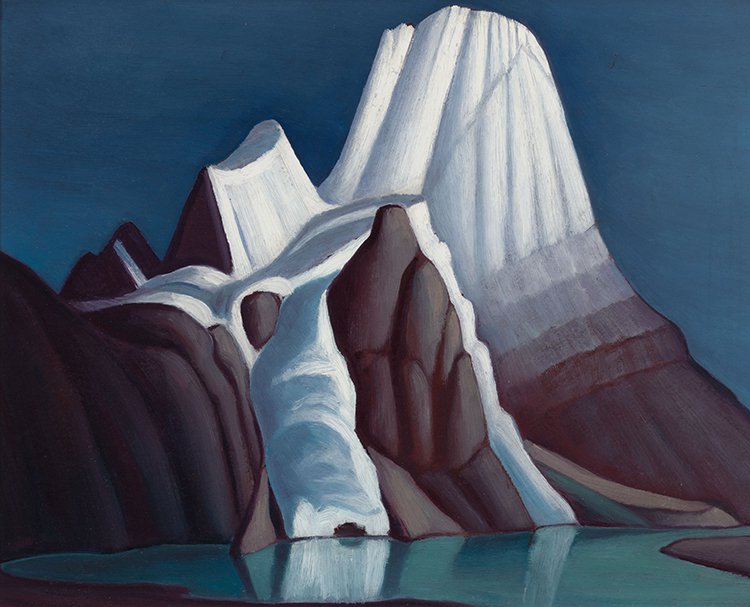 Lawren Stewart Harris, “From Berg Lake, Evening,”