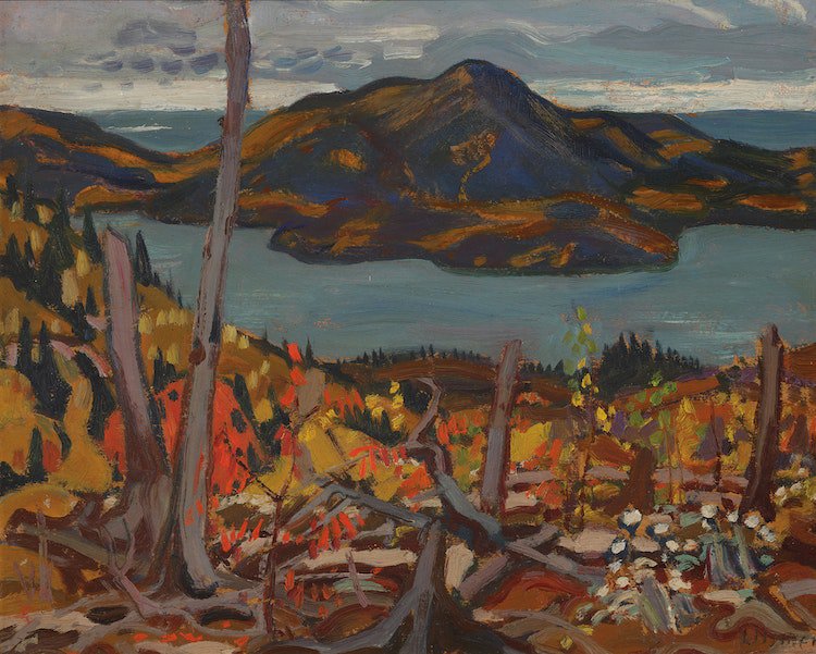 Arthur Lismer, “Lake Superior - Pic Island,” no date