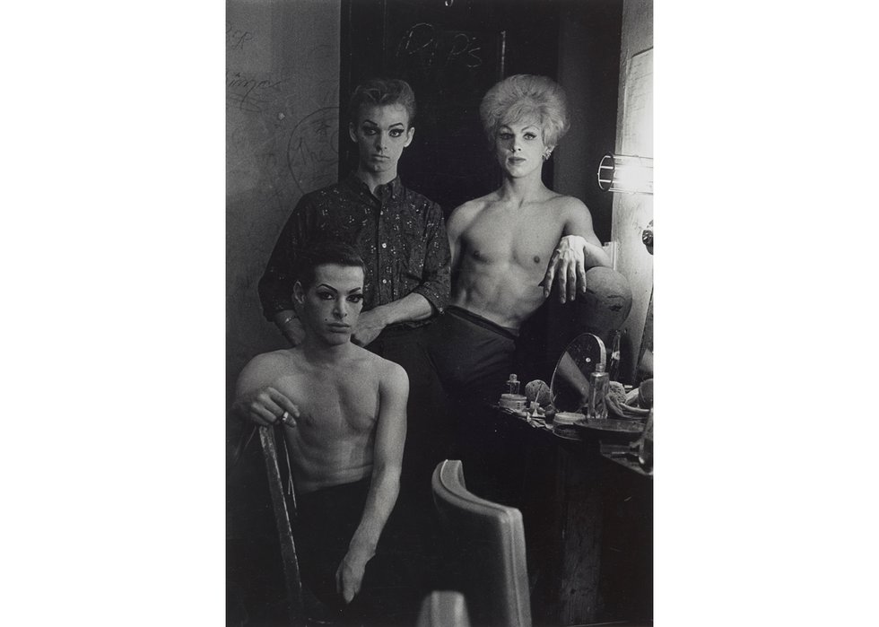 Diane Arbus, “Three female impersonators, N.Y.C.