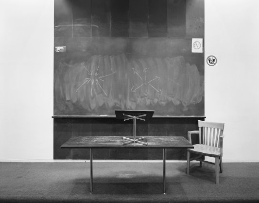 Lynne Cohen, “Blackboard,” 1980