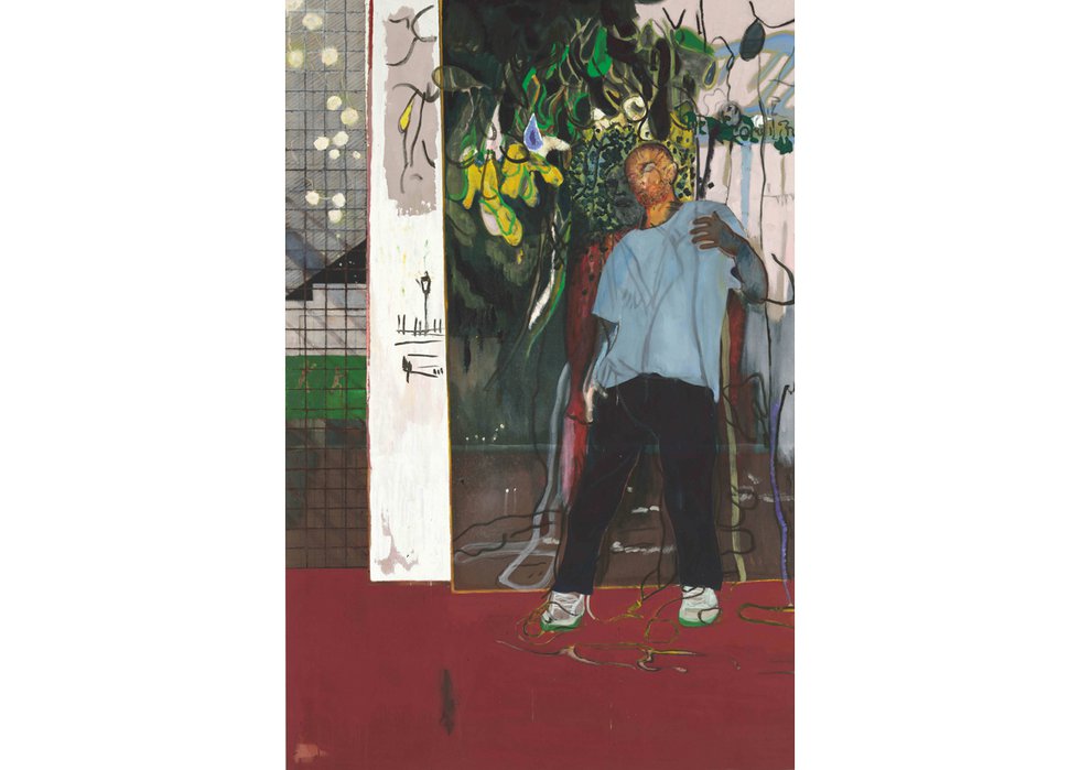 Peter Doig, “Night Studio (STUDIOFILM &amp; RACQUET CLUB),” 2015