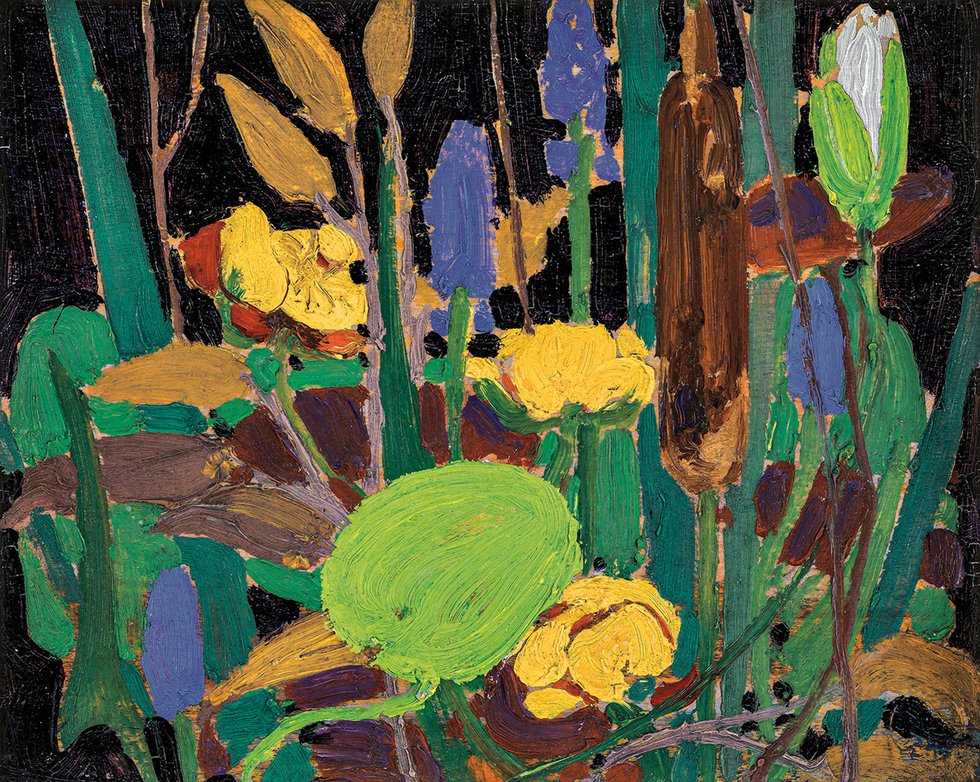 Tom Thomson, “Water Flowers,” 1915