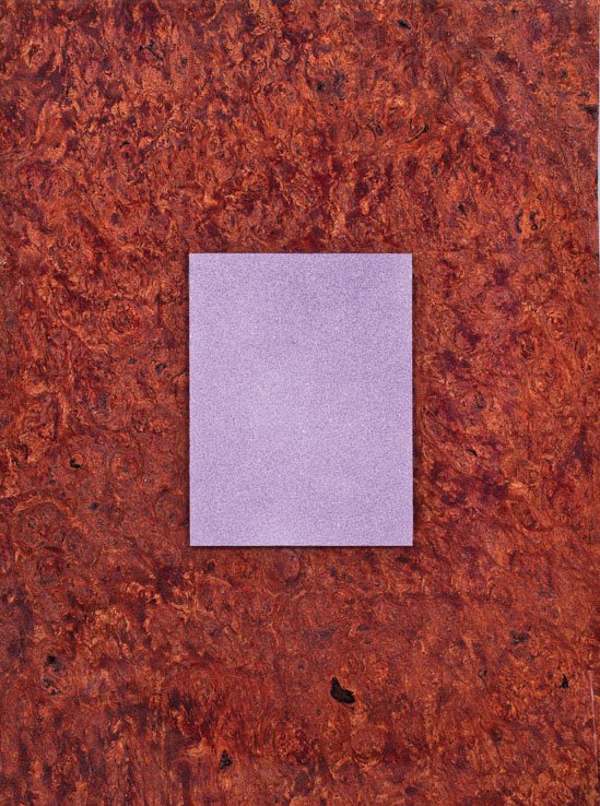 "Purple Rectangle on Jarrah Burl"