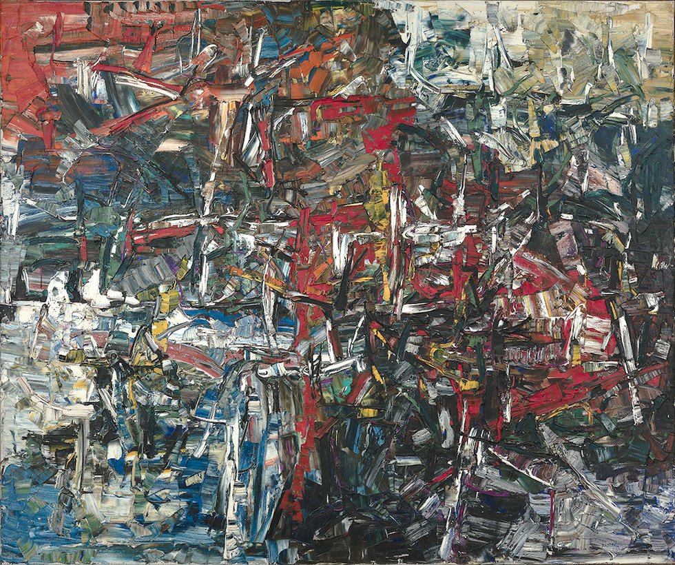 Jean Paul Riopelle, “Chicago II,” 1958