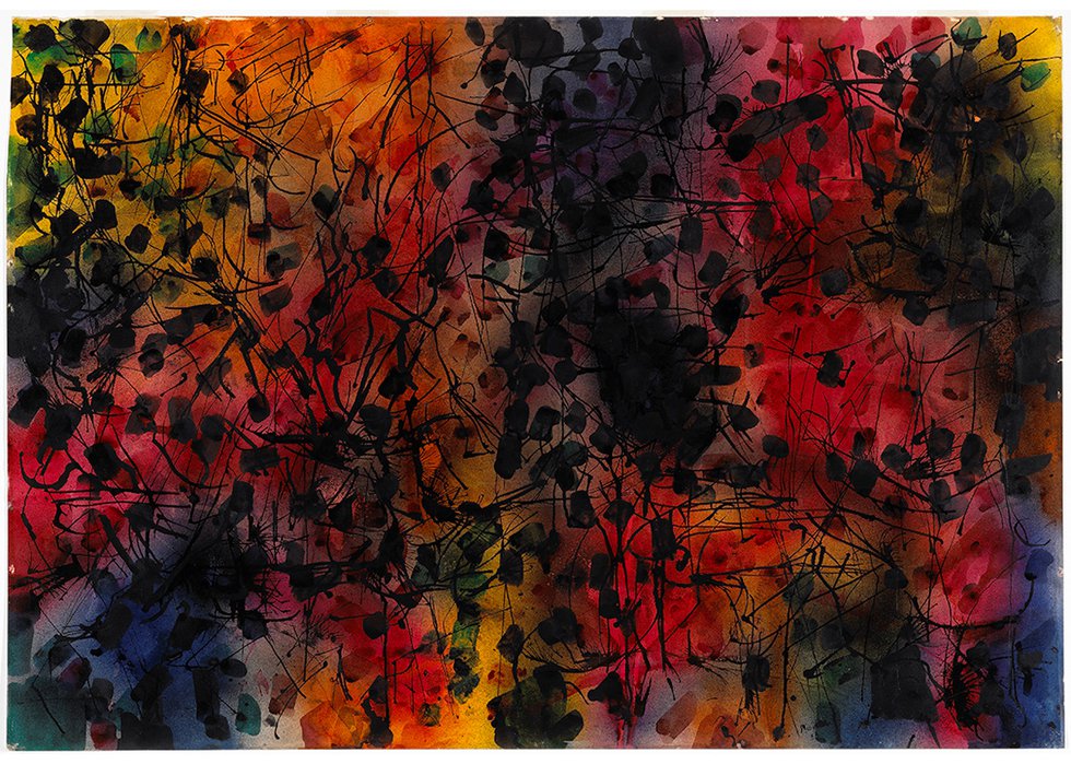 Jean Paul Riopelle,“Sans titre” (Untitled), 1953