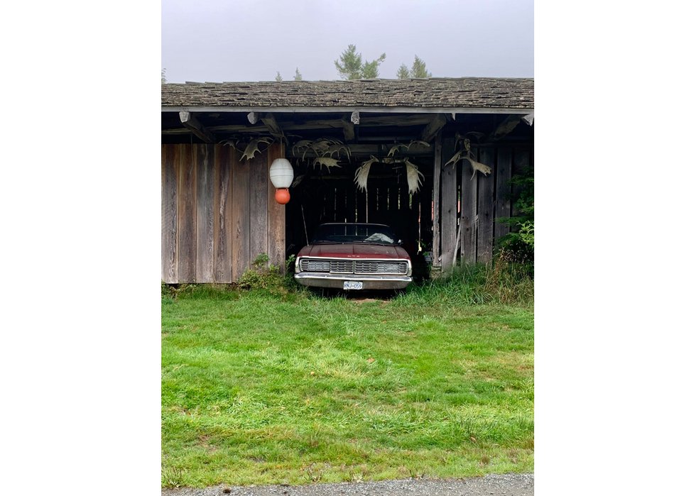 Found Shelter (Sointula, Malcolm Island, BC, photo by Sarah Swan)