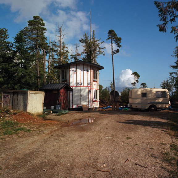 "Tyvek House, Salmon Beach"