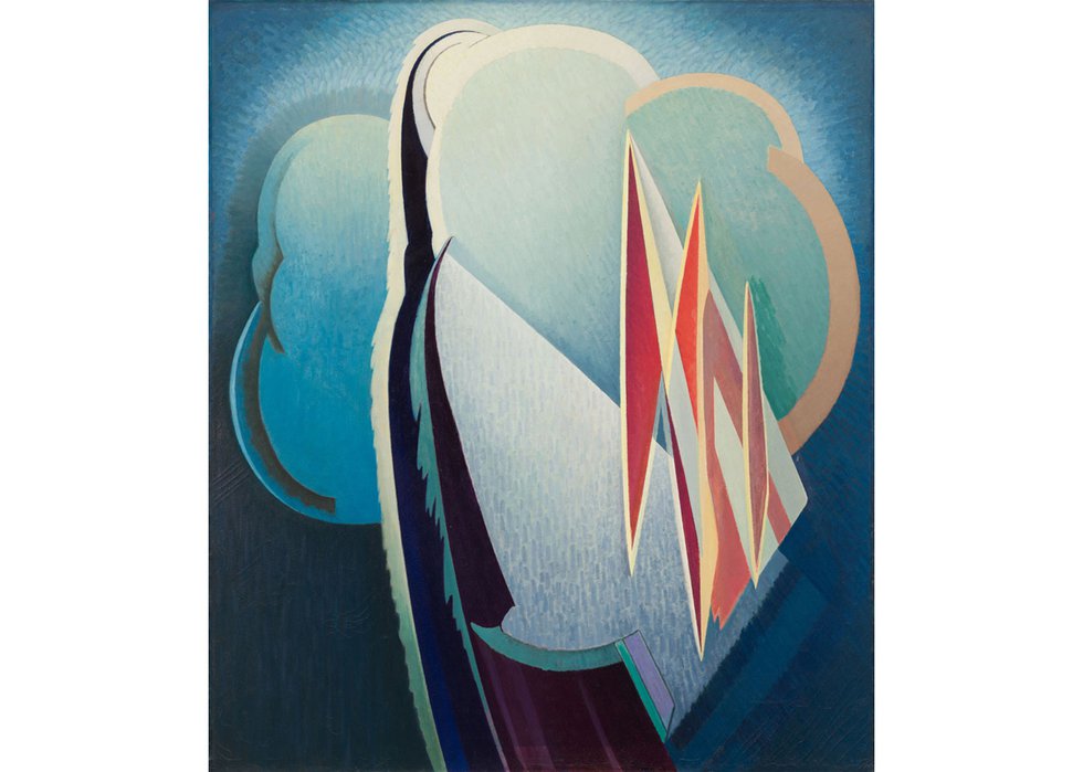 Lawren Harris, “Mountain Experience,” 1946, oil on canvas, 51 1/2" x 44 1/2" (sold by Heffel for $541,250)