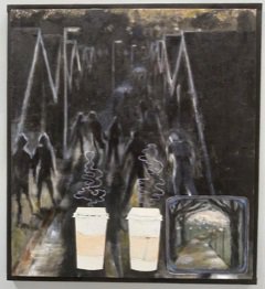 Susan Loudon, “Night Coffee,” 2007, acrylic on canvas over plywood