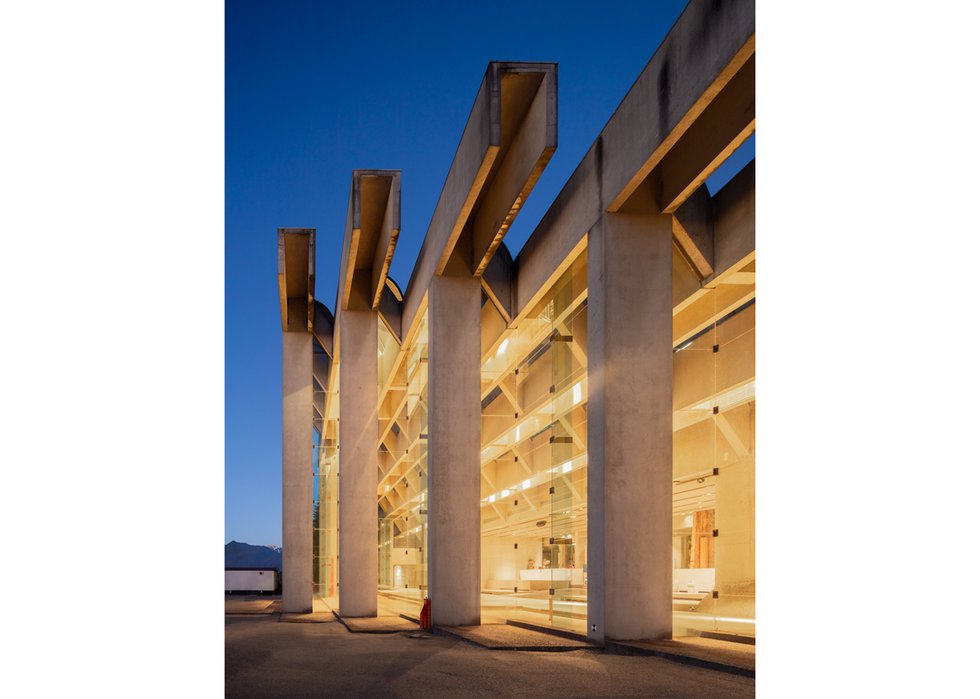 Museum of Anthropology's Great Hall (photo by Michael Elkan)