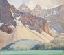 W.J. Phillips, “Moraine Lake,” watercolour on paper, 12" x 14 " (sold at Levis for $11,700)