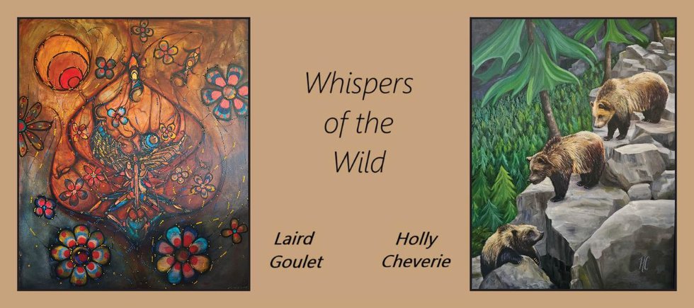 Laird Goulet and Holly Cheverie, “Whispers of the Wild,” 2024