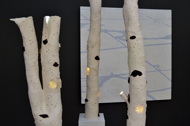 KC Adams, "Birch Bark Ltd"., 2012, (detail 3)