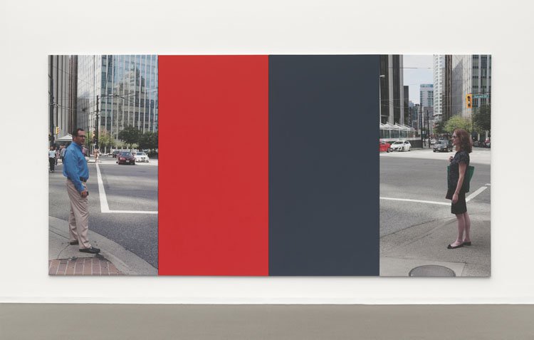 Ian Wallace, "At The Crosswalk VIII", 2011