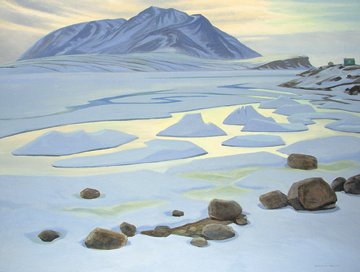 "Ice Floes, Broughton Island"