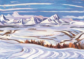 "Early Snow, Alberta"