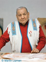 Alex Janvier portrait