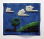 "Landscape with Tree and Three Cirrus Clouds"