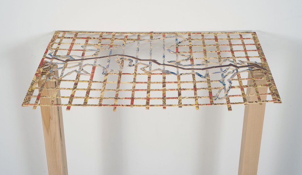 "Water Memory Table (Study with supports)"