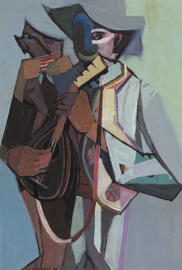 Jack Leonard Shadboldt "Two Musicians"