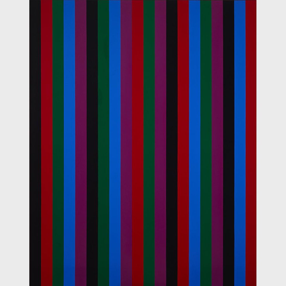 Guido Molinari "Mutation Serielle with Black Band" 1966