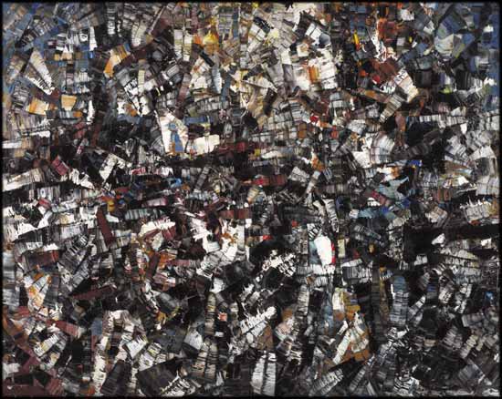 Jean Paul Riopelle AUTO CAS OC QMG RCA SCA "Pleine saison" 1954